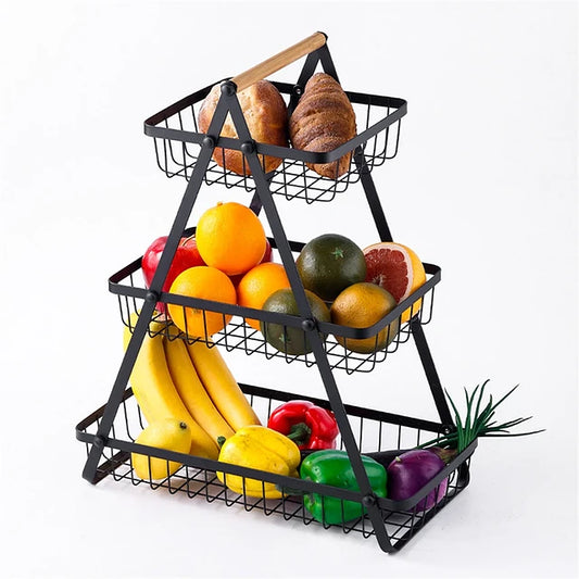 Organizador De Frutas Dos y tres Niveles